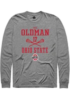 Jack Oldman Ohio State Buckeyes Rally NIL Sport Icon Long Sleeve T Shirt