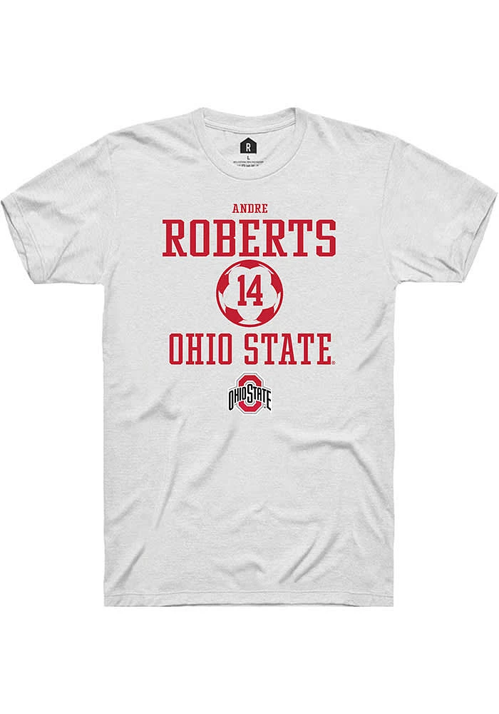 Andre Roberts Ohio State Buckeyes Rally NIL Sport Icon Short Sleeve T Shirt