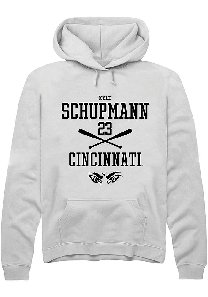 Kyle Schupmann Rally Cincinnati Bearcats Mens NIL Sport Icon Long Sleeve Hoodie