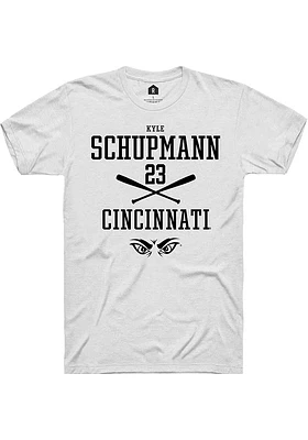 Kyle Schupmann Cincinnati Bearcats Rally NIL Sport Icon Short Sleeve T Shirt