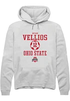 Deylen Vellios Rally Ohio State Buckeyes Mens NIL Sport Icon Long Sleeve Hoodie