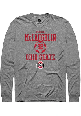 Patrick McLaughlin Ohio State Buckeyes Rally NIL Sport Icon Long Sleeve T Shirt