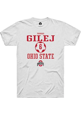 Thomas Gilej Ohio State Buckeyes Rally NIL Sport Icon Short Sleeve T Shirt