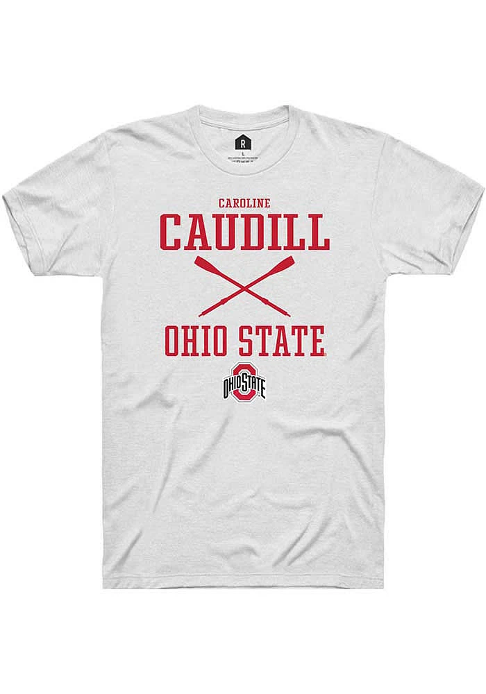 Caroline Caudill Ohio State Buckeyes Rally NIL Sport Icon Short Sleeve T Shirt