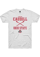 Caroline Caudill Ohio State Buckeyes Rally NIL Sport Icon Short Sleeve T Shirt