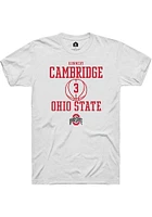 Kennedy Cambridge Ohio State Buckeyes Rally NIL Sport Icon Short Sleeve T Shirt