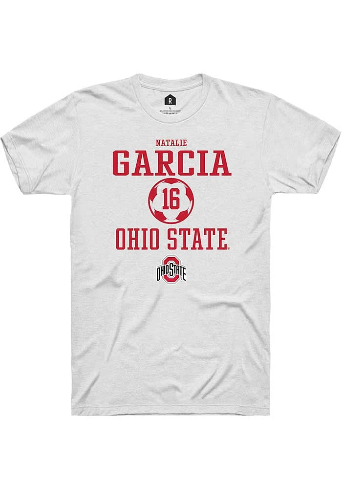 Natalie Garcia Ohio State Buckeyes Rally NIL Sport Icon Short Sleeve T Shirt