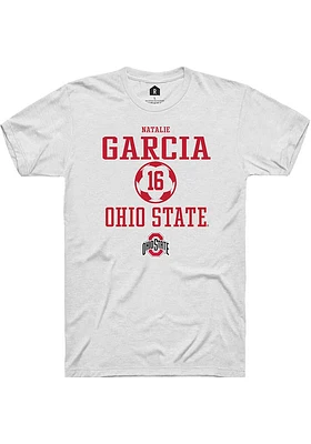 Natalie Garcia Ohio State Buckeyes Rally NIL Sport Icon Short Sleeve T Shirt