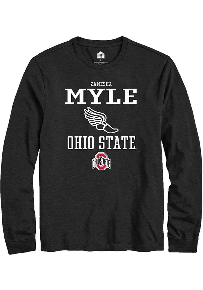 zamesha Myle Ohio State Buckeyes Rally NIL Sport Icon Long Sleeve T Shirt