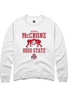 Brendan McCrone Rally Ohio State Buckeyes Mens NIL Sport Icon Long Sleeve Crew Sweatshirt