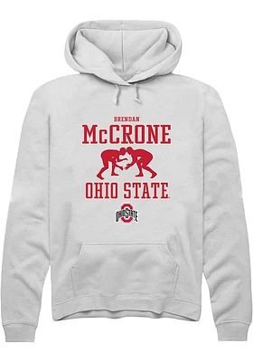 Brendan McCrone Rally Ohio State Buckeyes Mens NIL Sport Icon Long Sleeve Hoodie