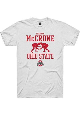 Brendan McCrone Ohio State Buckeyes Rally NIL Sport Icon Short Sleeve T Shirt