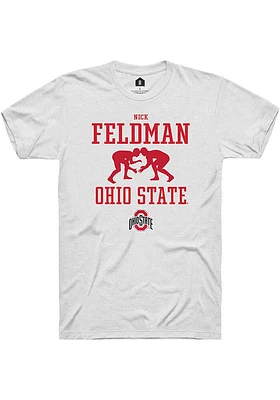 Nick Feldman Ohio State Buckeyes Rally NIL Sport Icon Short Sleeve T Shirt