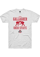 Paddy Gallagher Ohio State Buckeyes Rally NIL Sport Icon Short Sleeve T Shirt