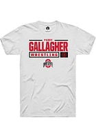 Paddy Gallagher Ohio State Buckeyes Rally NIL Stacked Box Short Sleeve T Shirt