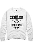 Trevor Zeigler Rally Cincinnati Bearcats Mens NIL Sport Icon Long Sleeve Crew Sweatshirt