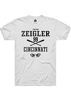 Trevor Zeigler Cincinnati Bearcats Rally NIL Sport Icon Short Sleeve T Shirt