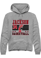 A'riel Jackson Rally Cincinnati Bearcats Mens NIL Striped Long Sleeve Hoodie