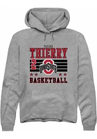 Taylor Thierry Rally Ohio State Buckeyes Mens NIL Striped Long Sleeve Hoodie