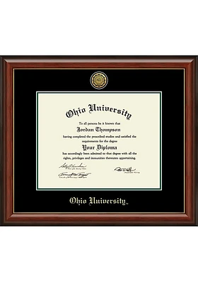 Ohio Bobcats Lancaster Diploma Picture Frame