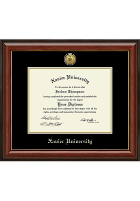 Xavier Musketeers Lancaster Diploma Picture Frame