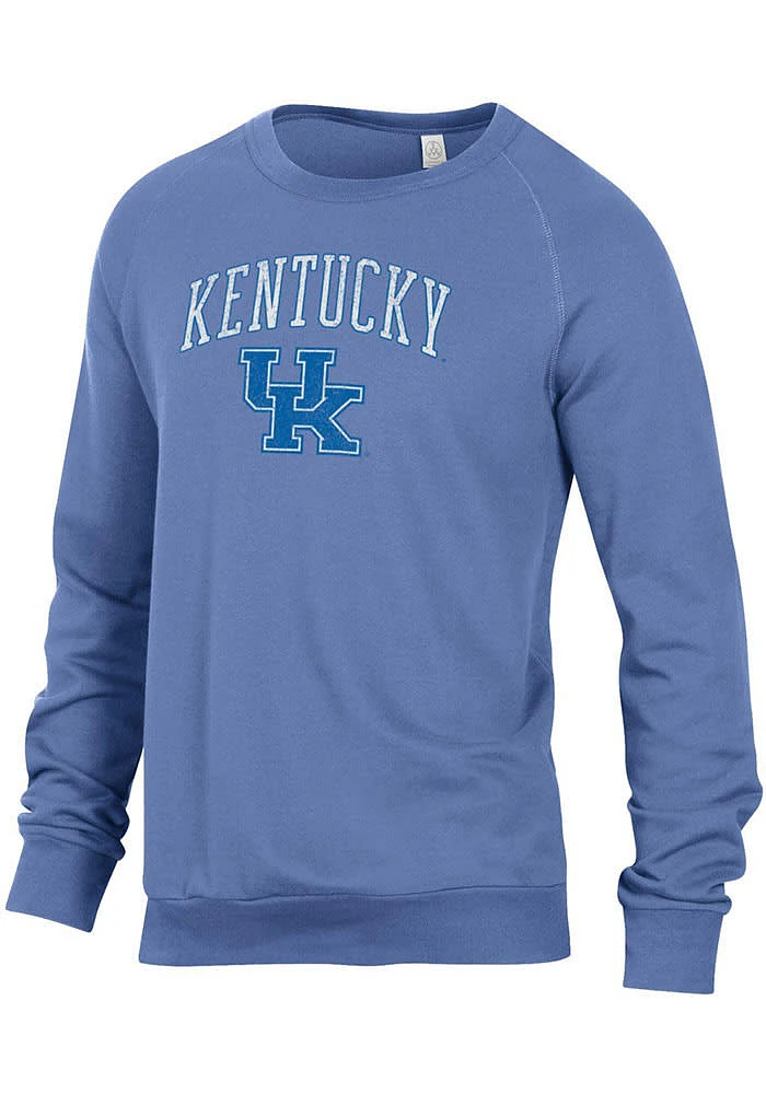 Alternative Apparel Kentucky Wildcats Mens Blue Champ Long Sleeve Fashion Sweatshirt