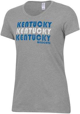 Alternative Apparel Kentucky Wildcats Womens Keepsake Short Sleeve T-Shirt