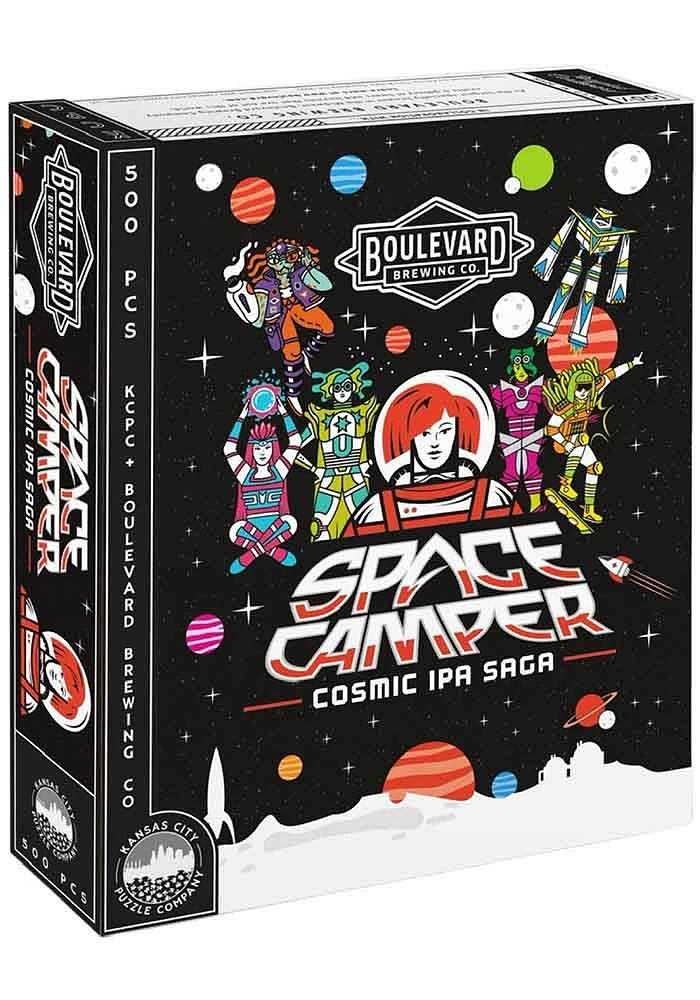 Kansas City Boulevard Brewing Co Space Camper 500 Piece Puzzle