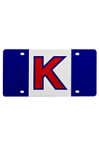 Kansas Jayhawks Blue Game Day Flag Car Accessory License Plate