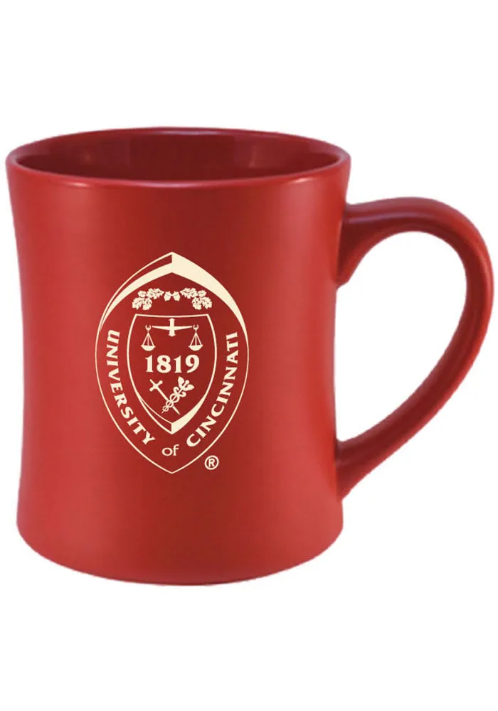 Cincinnati Bearcats 16oz Etched School Seal Mug