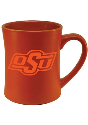 Oklahoma State Cowboys 16oz Tonal Matte Primary Ceramic Mug - Orange