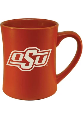 Oklahoma State Cowboys 16oz Etched Primary Ceramic Mug - Orange