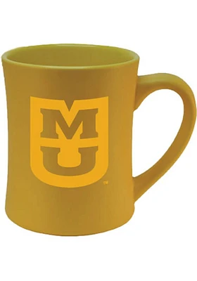 Missouri Tigers 16oz Tonal Matte Secondary Ceramic Mug - Gold