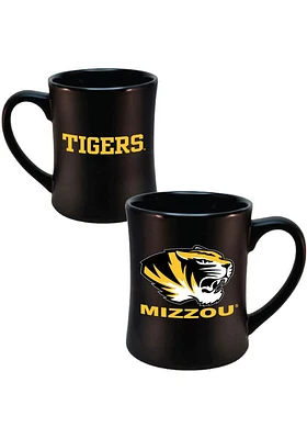 Missouri Tigers 16oz Matte Primary Ceramic Mug - Black