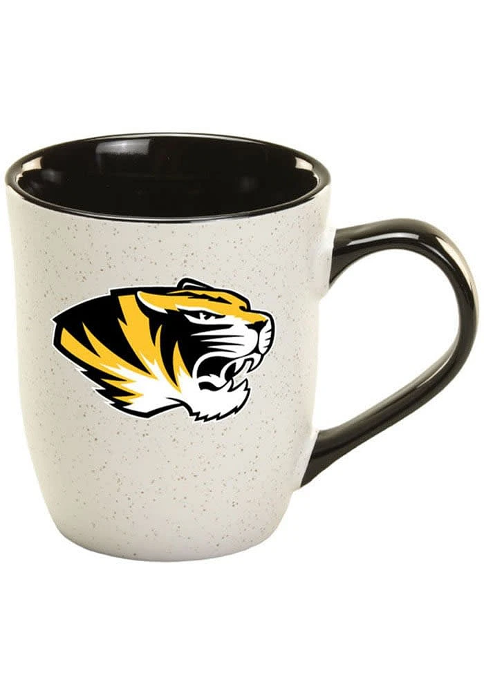 Missouri Tigers 16oz Granite Ceramic Mug - Black