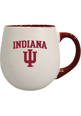 Indiana Hoosiers 18oz Welcome Ceramic Mug - Red