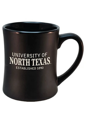 North Texas Mean Green 16oz Etched School Seal Ceramic Mug - Green