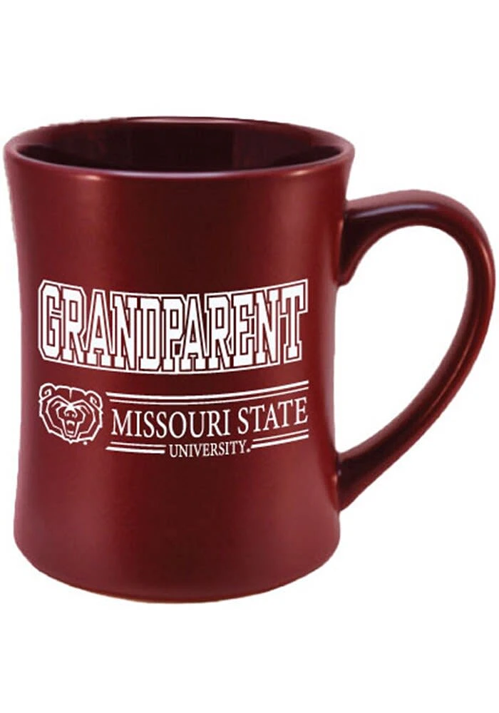 Missouri State Bears 16oz Block Grandparent Ceramic Mug - Maroon