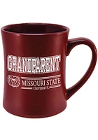 Missouri State Bears 16oz Block Grandparent Ceramic Mug - Maroon