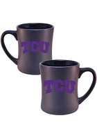 TCU Horned Frogs 16oz Tonal Matte Primary Ceramic Mug - Purple