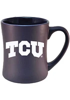 TCU Horned Frogs 16oz Matte Primary Ceramic Mug - Purple