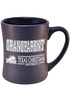 TCU Horned Frogs 16oz Block Grandparent Ceramic Mug - Purple
