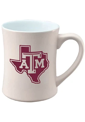 Texas A&M Aggies 16oz Matte Secondary Ceramic Mug - White