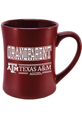 Texas A&M Aggies 16oz Block Grandparent Ceramic Mug - Maroon