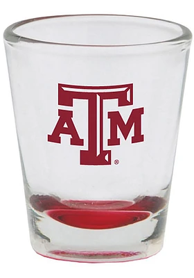 Texas A&M Aggies 1.5 oz Bottom Colored Shot Glass