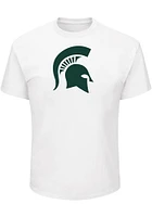 Michigan State Spartans Mens Primary Logo Big and Tall T-Shirt