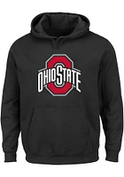 Ohio State Buckeyes Mens Primary Logo Big and Tall Hooded Sweatshirt