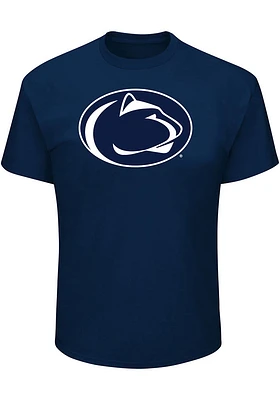 Penn State Nittany Lions Mens Navy Blue Primary Logo Big and Tall T-Shirt