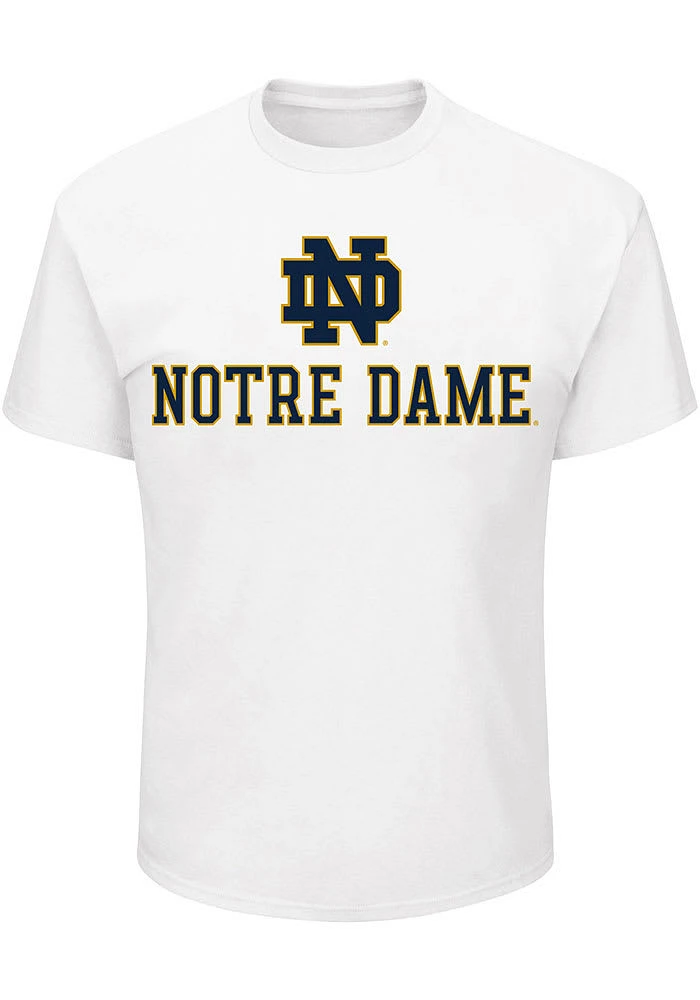 Notre Dame Fighting Irish Mens Name Drop Big and Tall T-Shirt