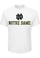 Notre Dame Fighting Irish Mens Name Drop Big and Tall T-Shirt